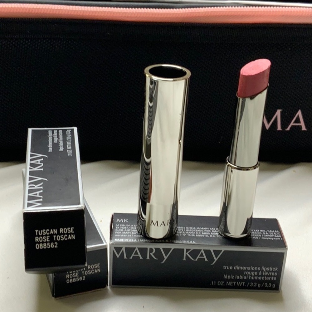 Mary Kay True Dimensions Lipstick 💄 Tuscan Rose. NIB